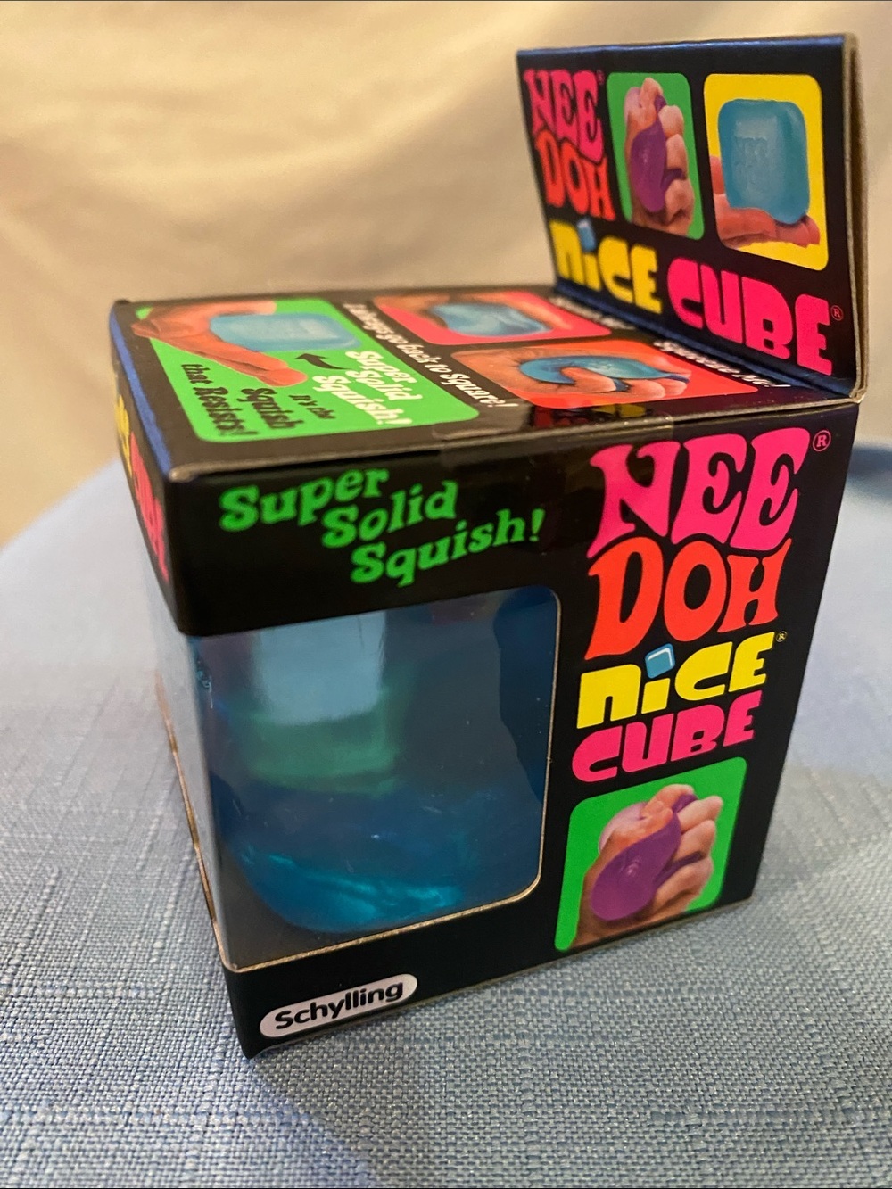 NeeDoh Nice Cube Blue - Picture 4 of 5